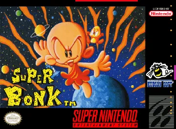 Super Bonk (USA) box cover front